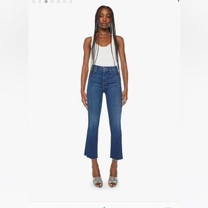 Mother The Hustler Ankle Fray Jeans